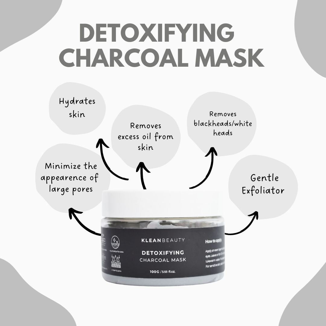 Detoxifying Charcoal Mask🖤