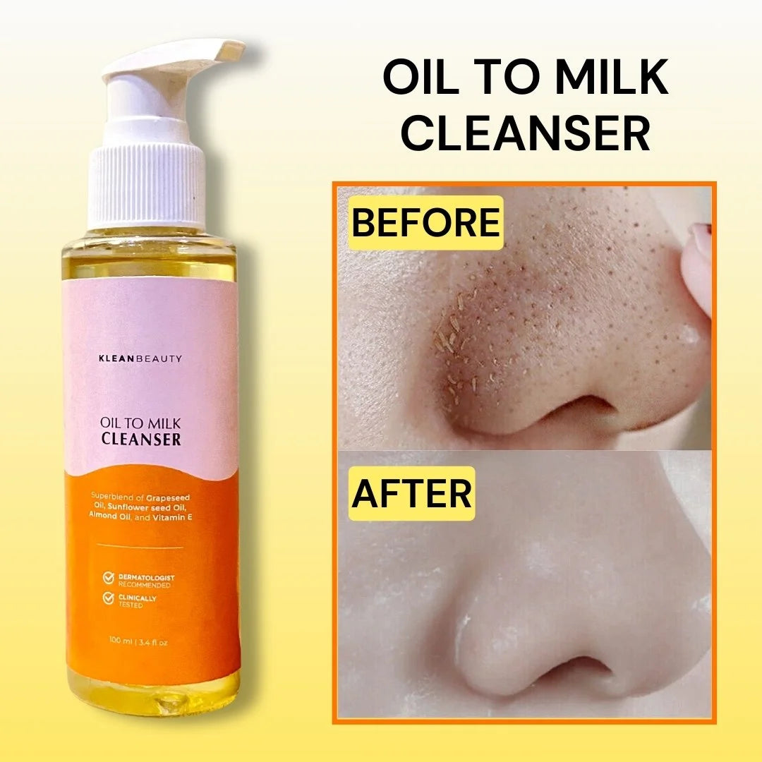 Oil to Milk Cleanser🧡