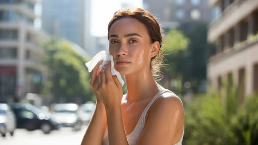  girl in Karachi dealing with hot and humid environment