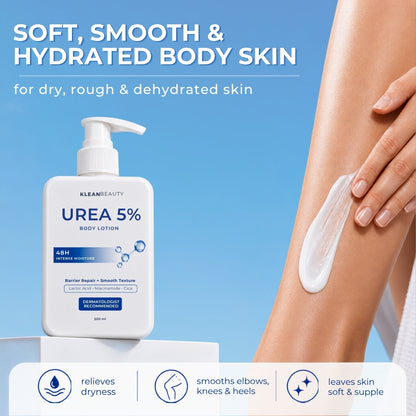 Urea 5% Body Lotion for Dry & Rough Skin