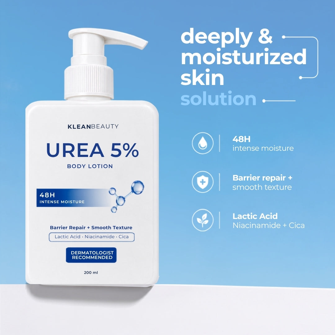 Urea 5% Body Lotion for Dry & Rough Skin