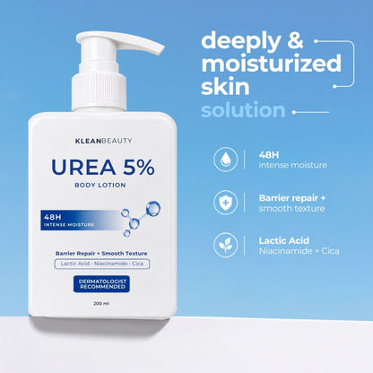Urea 5% Body Lotion for Dry & Rough Skin