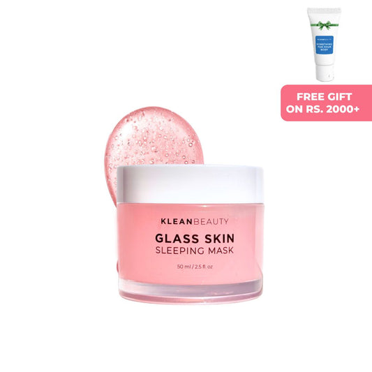 Glass Skin Sleeping Mask – Overnight Hydrating Gel Mask